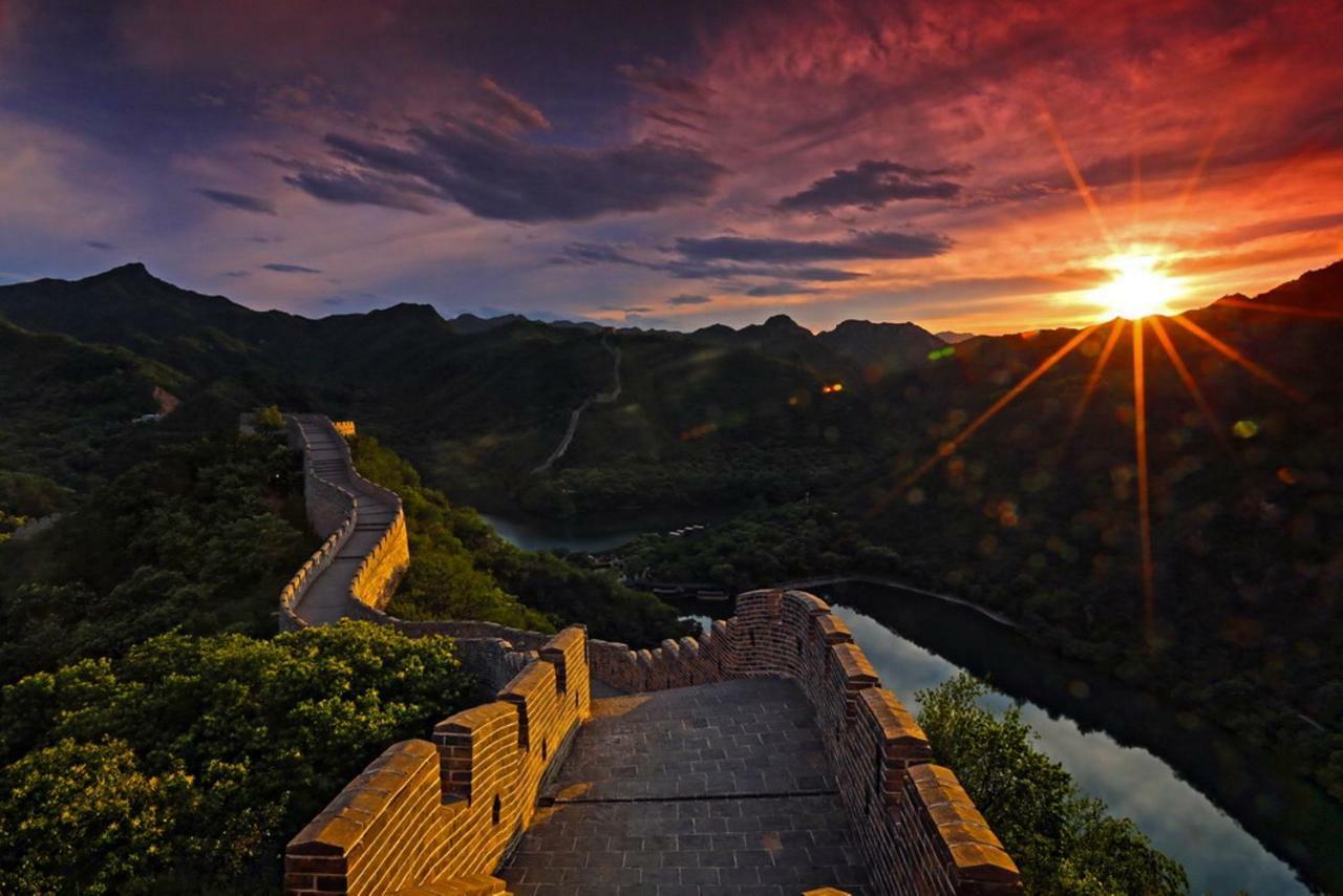 Beijing Huanghuacheng Water Great Wall Derunju Guesthouse Huairou Ngoại thất bức ảnh